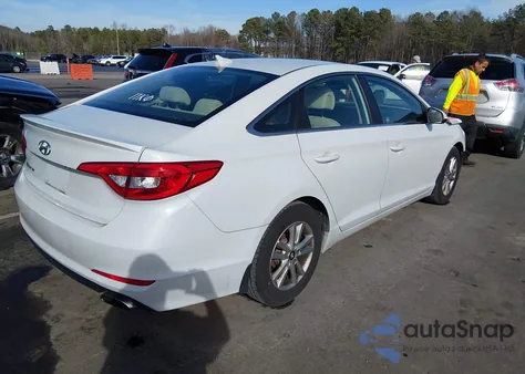 2017 Hyundai Sonata из США, поврежденный, VIN 5NPE24AF4HH582712